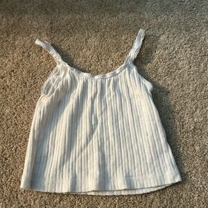 Brandy Melville Cream Textured Top